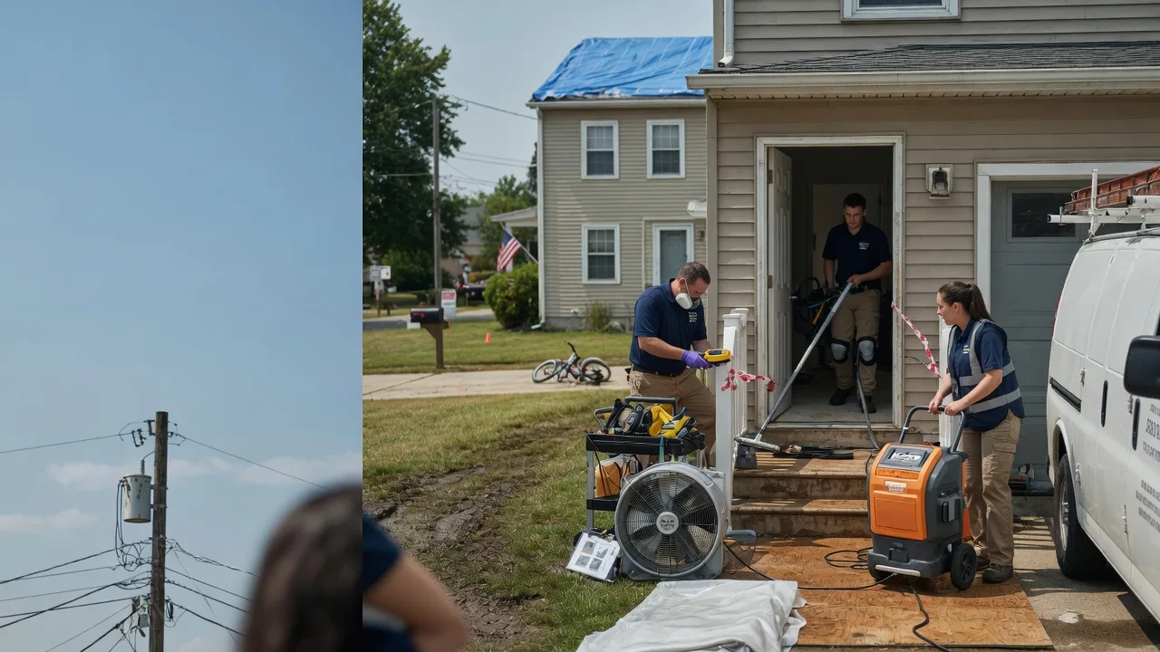 Water Damage Repair in Dime Box, TX near me